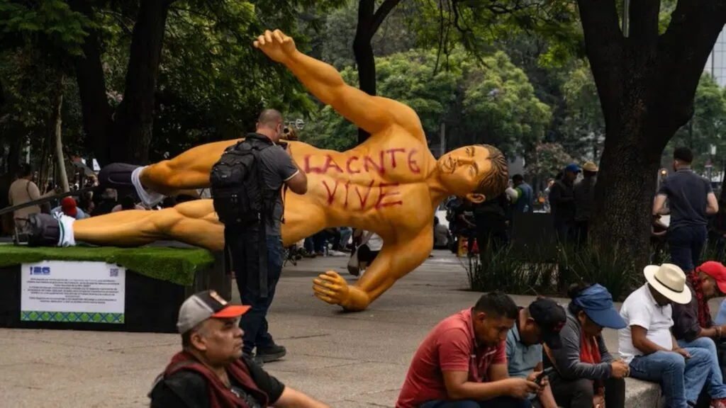 La CNTE mantiene movilizaciones rumbo al Mundial