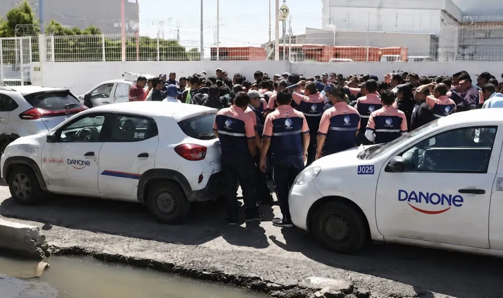 Paro en Danone Puebla mantiene presión por reparto de utilidades